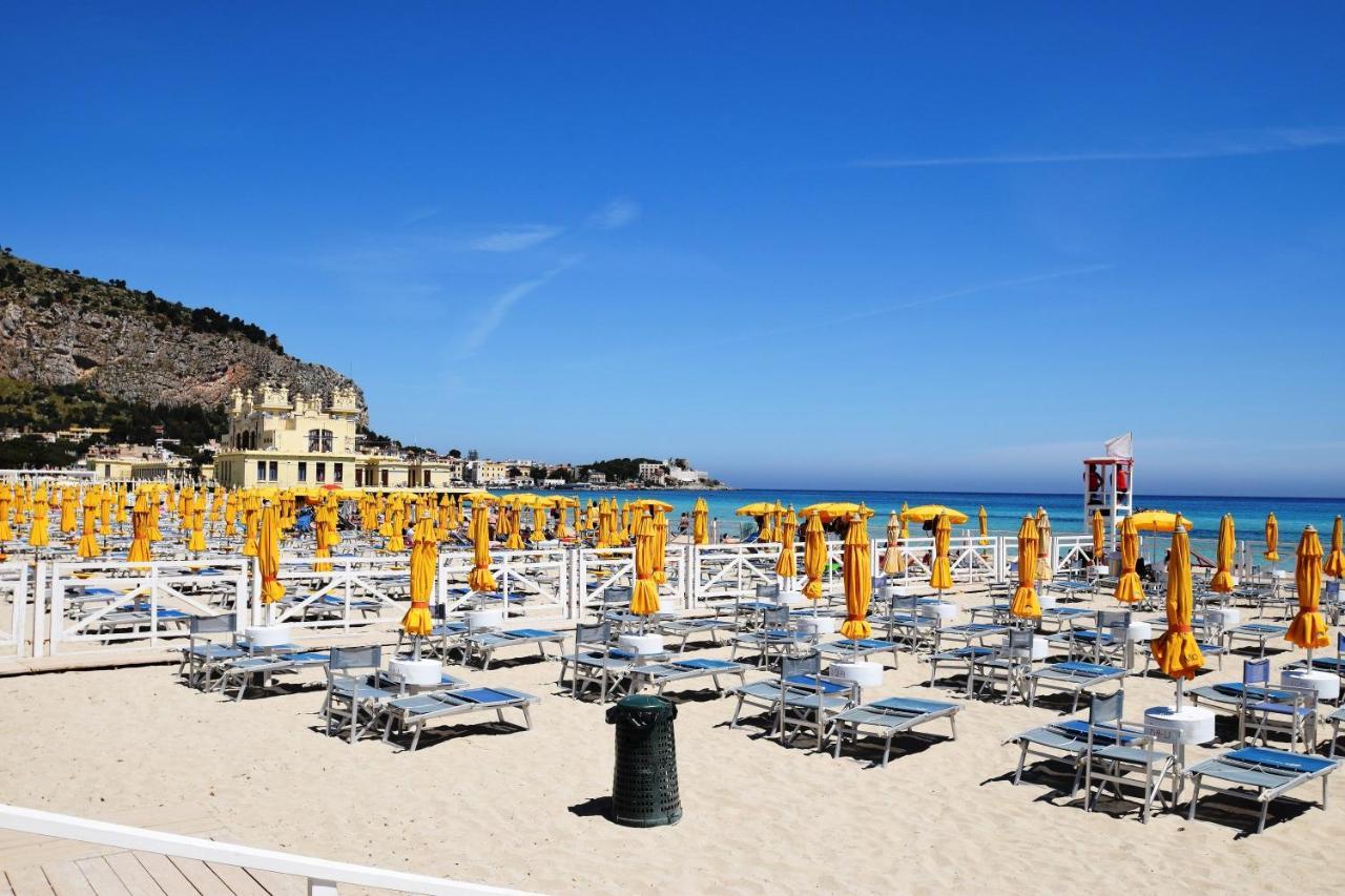 Mondello Villa Mare Bagian luar foto