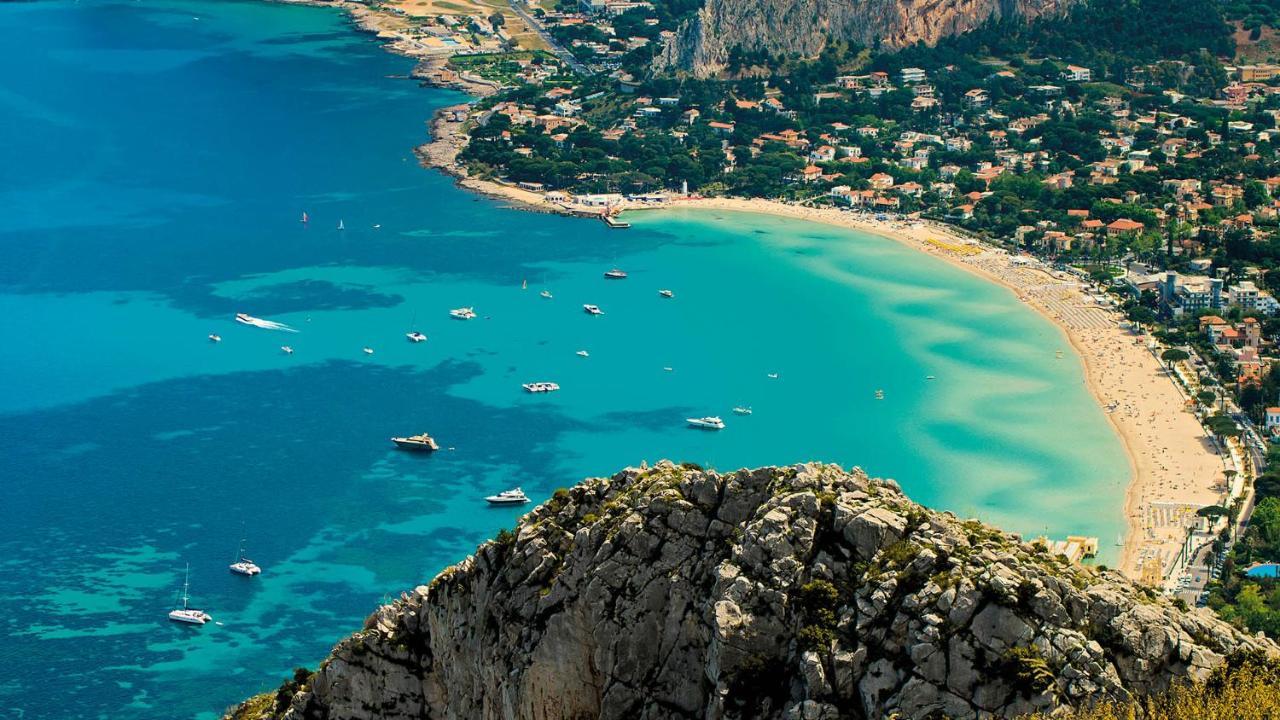 Mondello Villa Mare Bagian luar foto